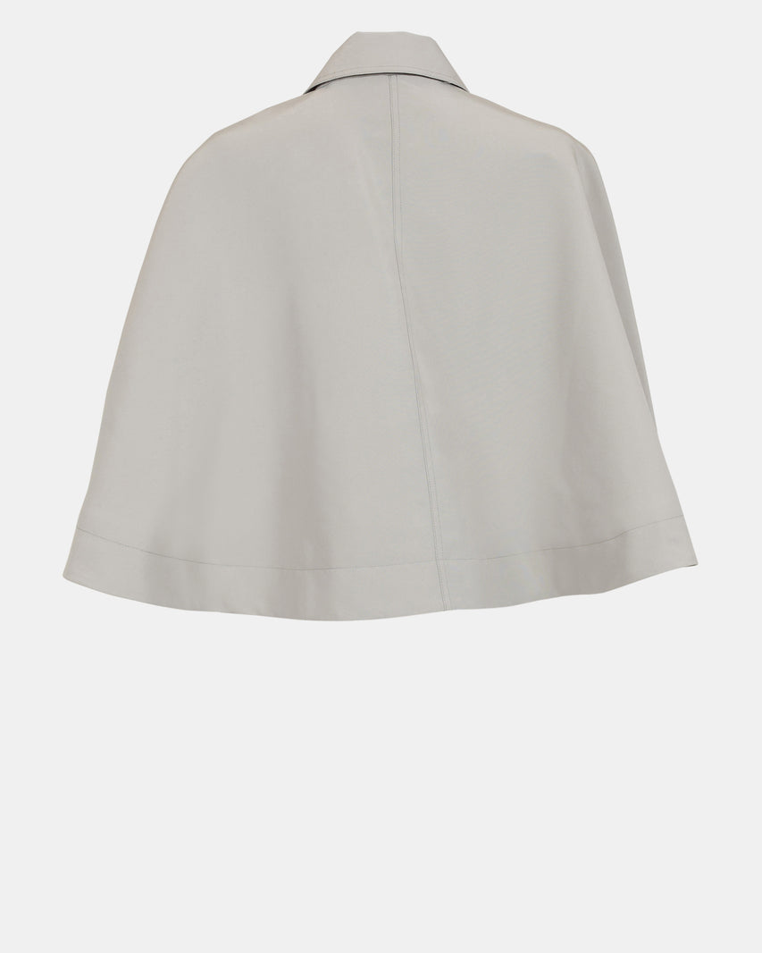 NOEMIE TRENCH CAPE GREY - Clothing - Steve Madden Canada - view 7