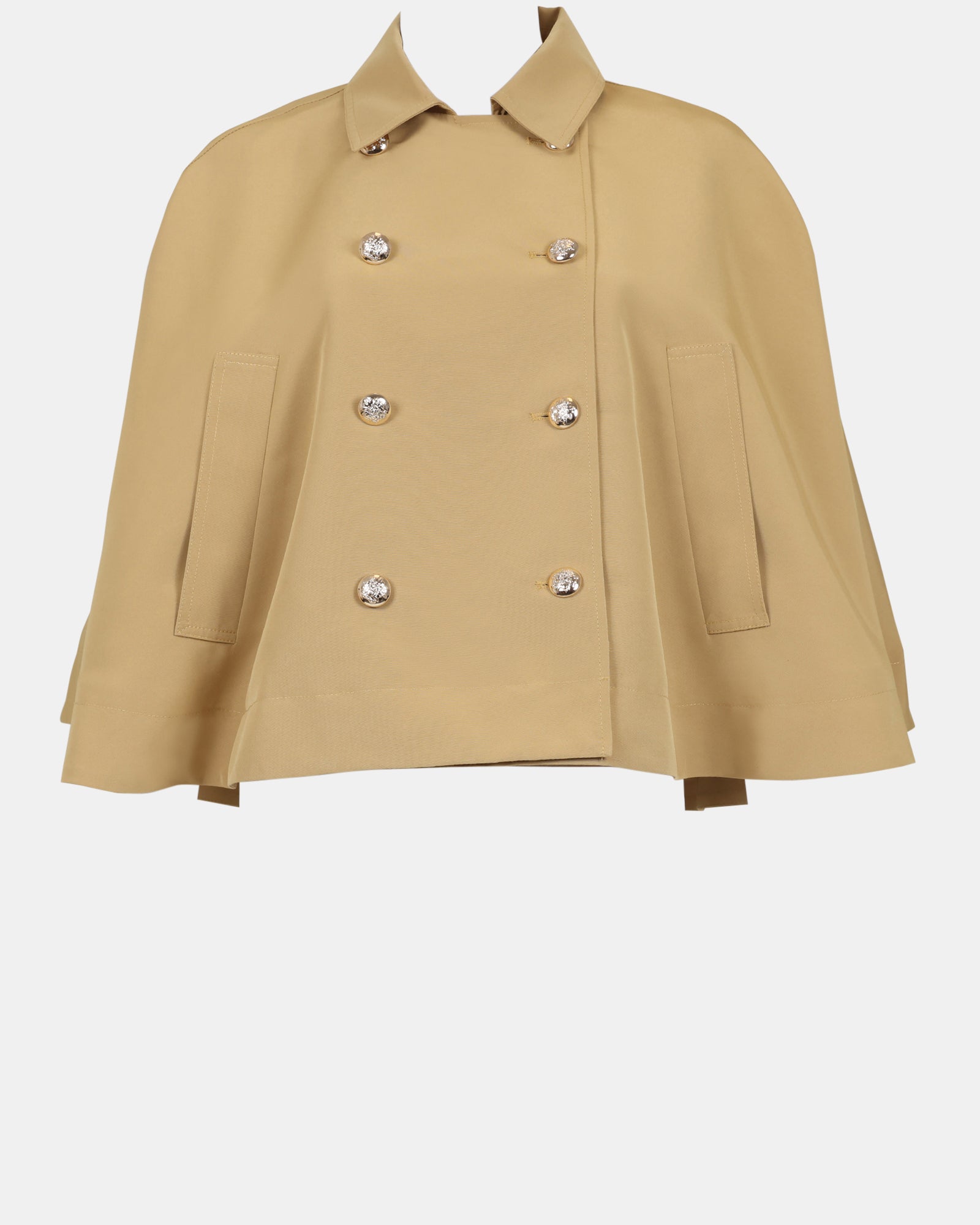 NOEMIE TRENCH CAPE KHAKI - Clothing - Steve Madden Canada - view 5