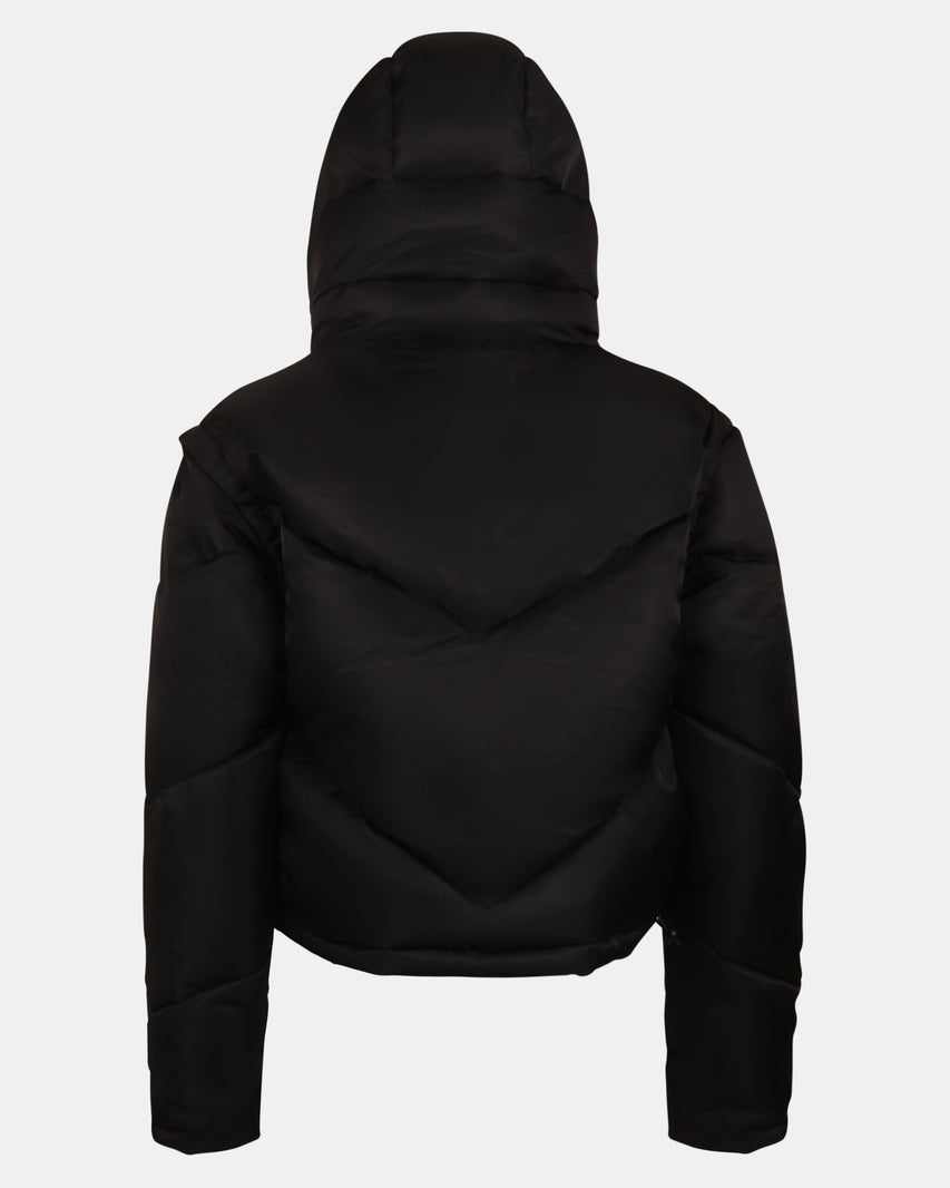 SARA COAT BLACK - Clothing - Steve Madden Canada - view 4
