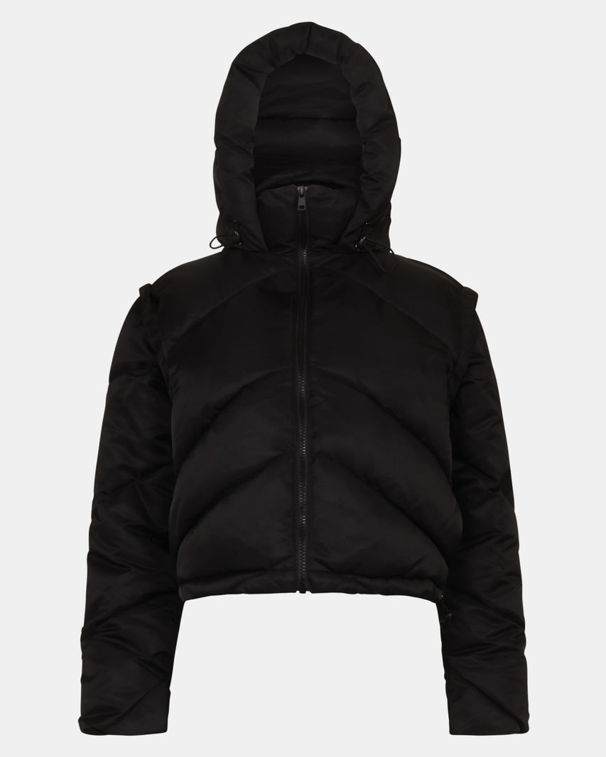 SARA COAT BLACK - Clothing - Steve Madden Canada - view 2