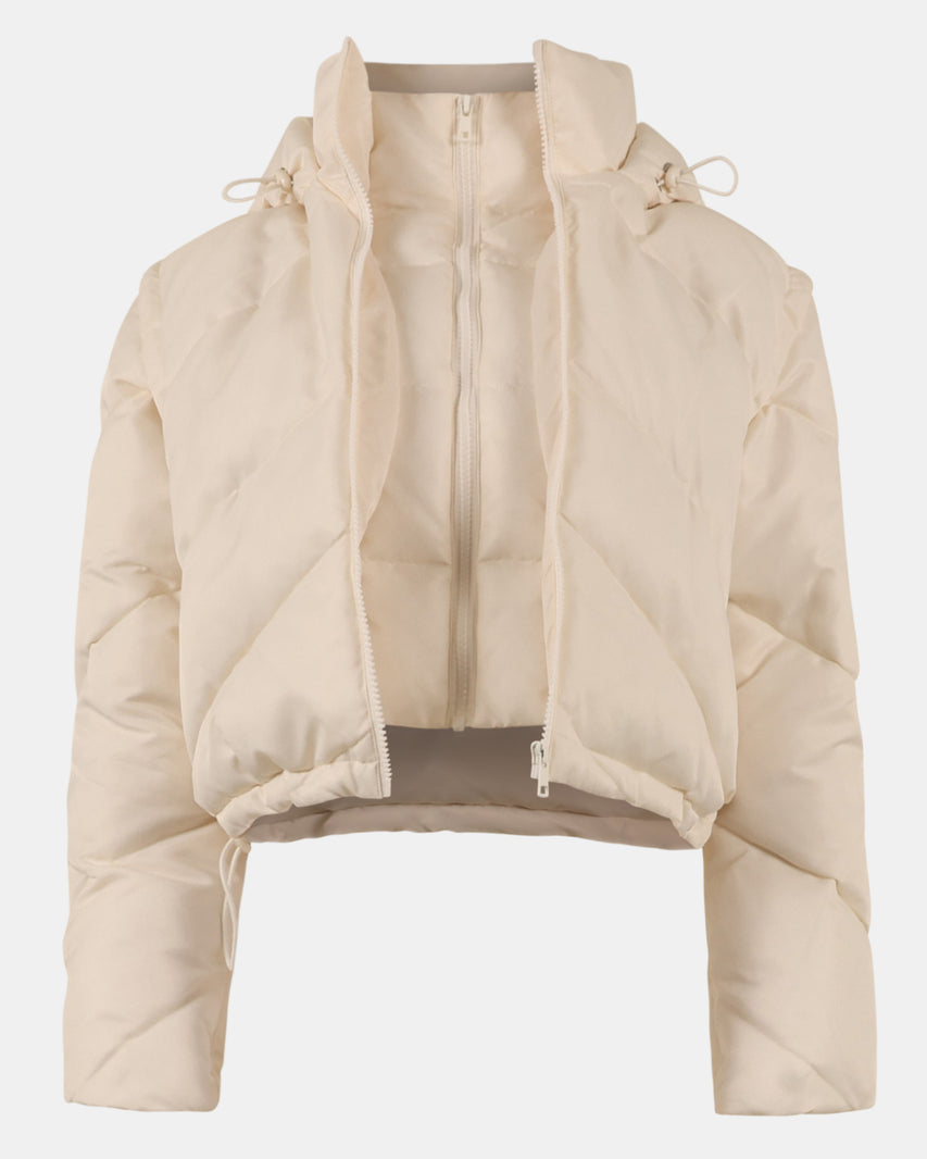SARA COAT WHITE - Clothing - Steve Madden Canada - view 2