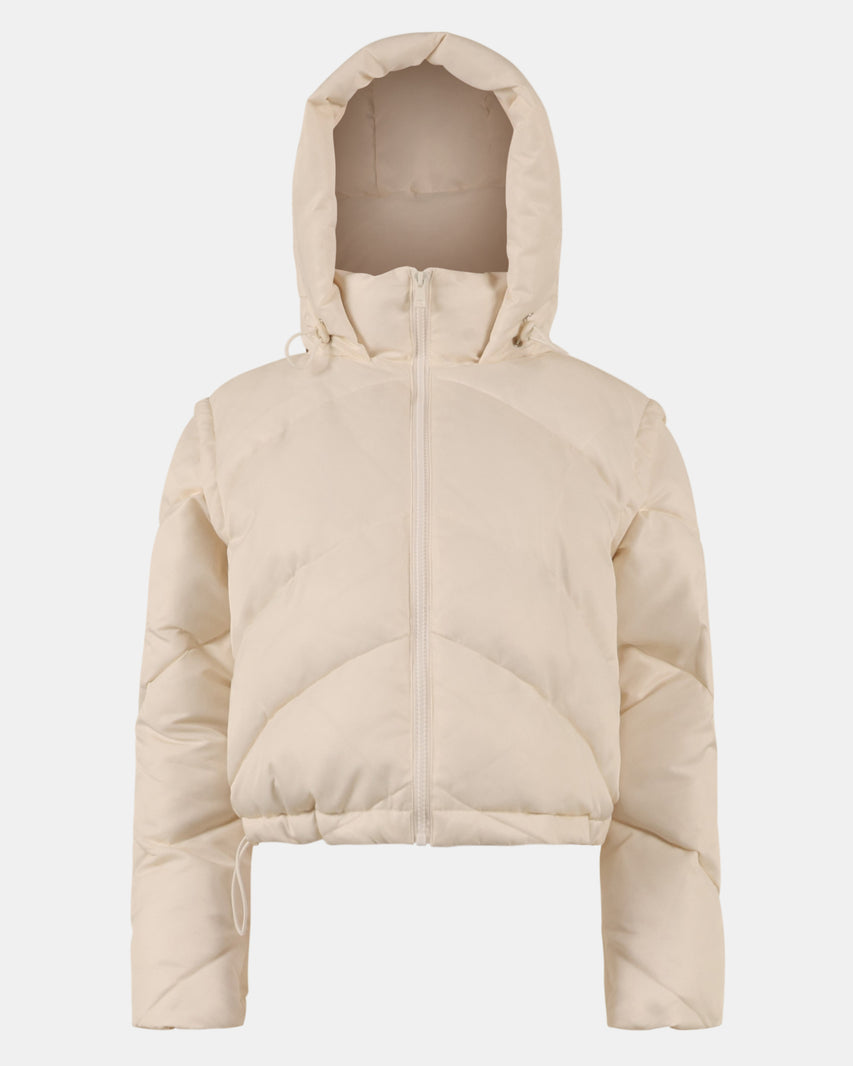 SARA COAT WHITE - Clothing - Steve Madden Canada - view 3
