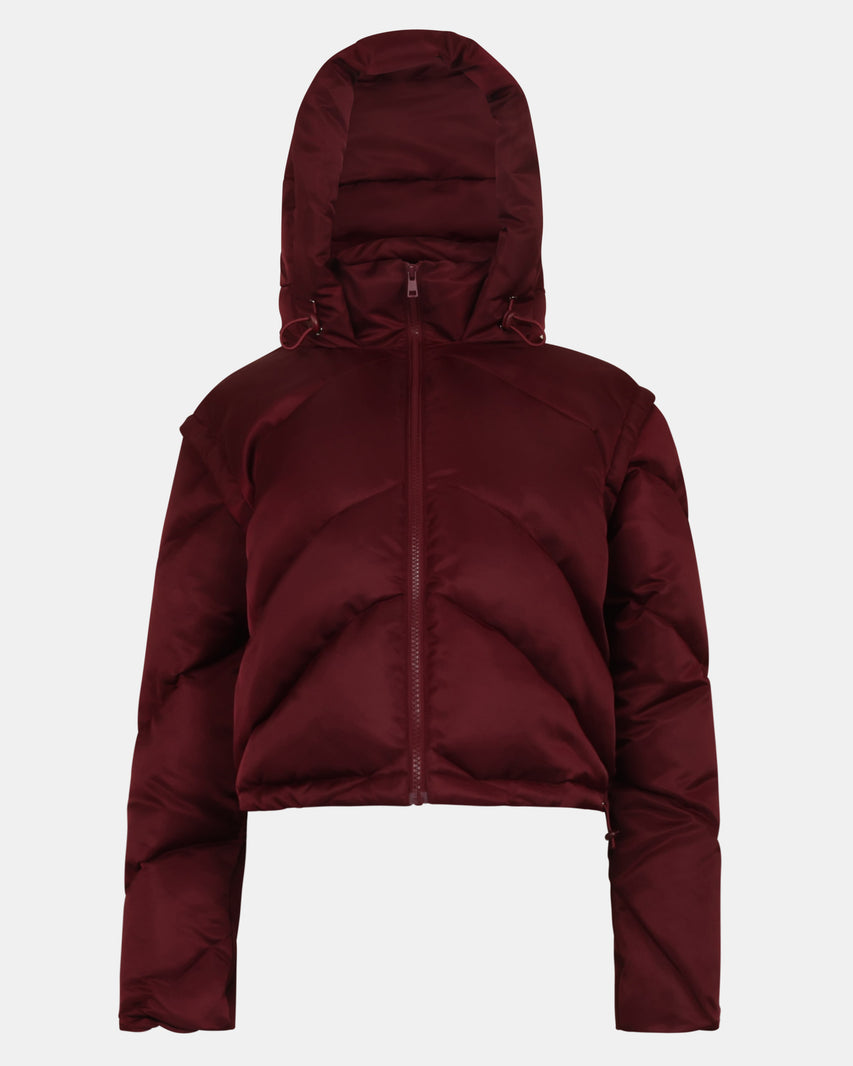 SARA COAT WINE - Clothing - Steve Madden Canada - view 2