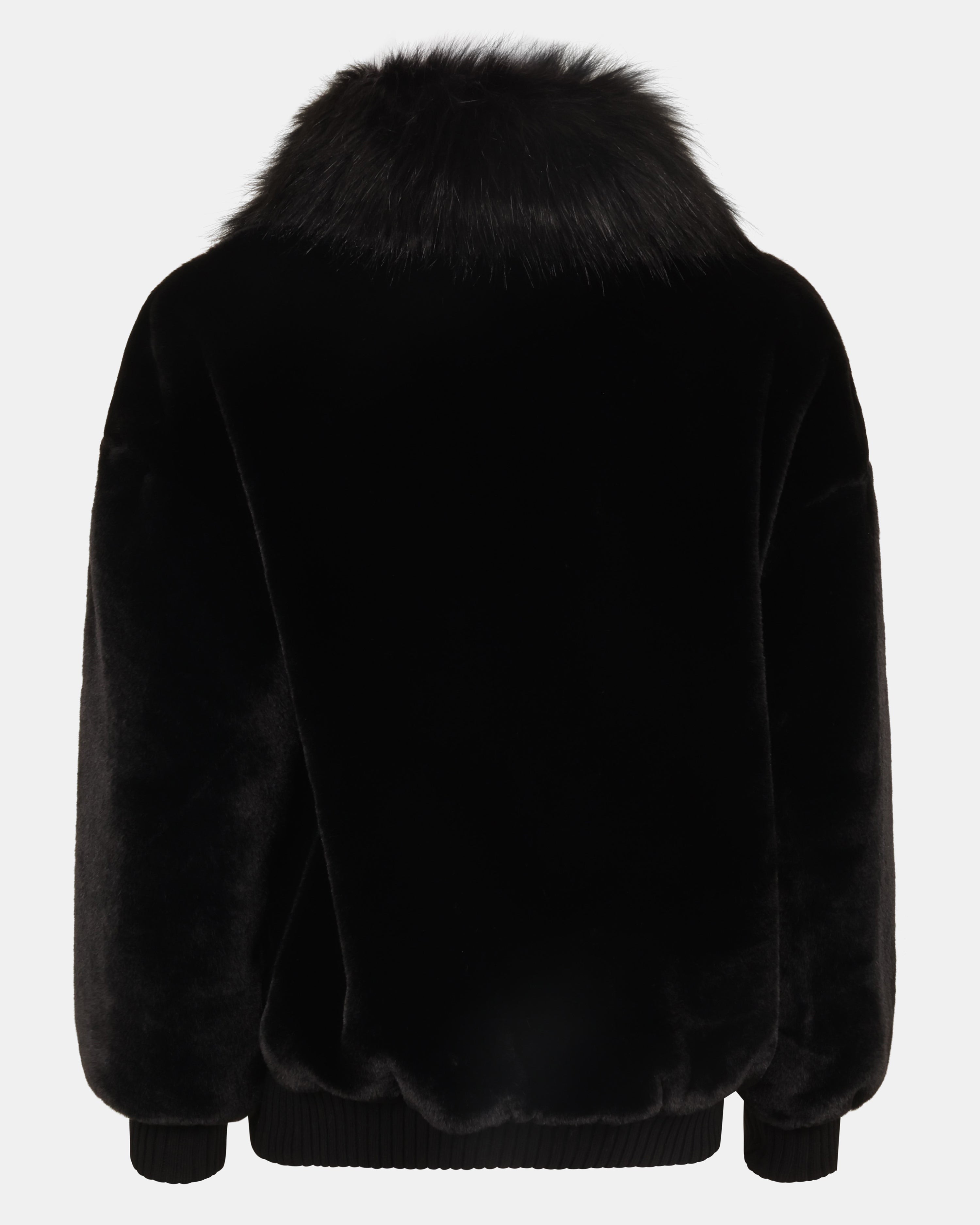 SILVIA COAT BLACK - Clothing - Steve Madden Canada - view 3