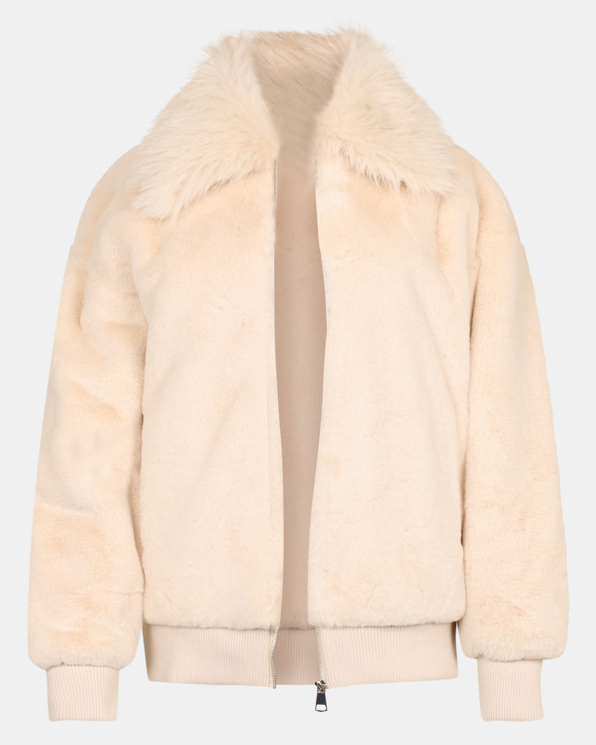 SILVIA COAT NATURAL - Clothing - Steve Madden Canada - view 2