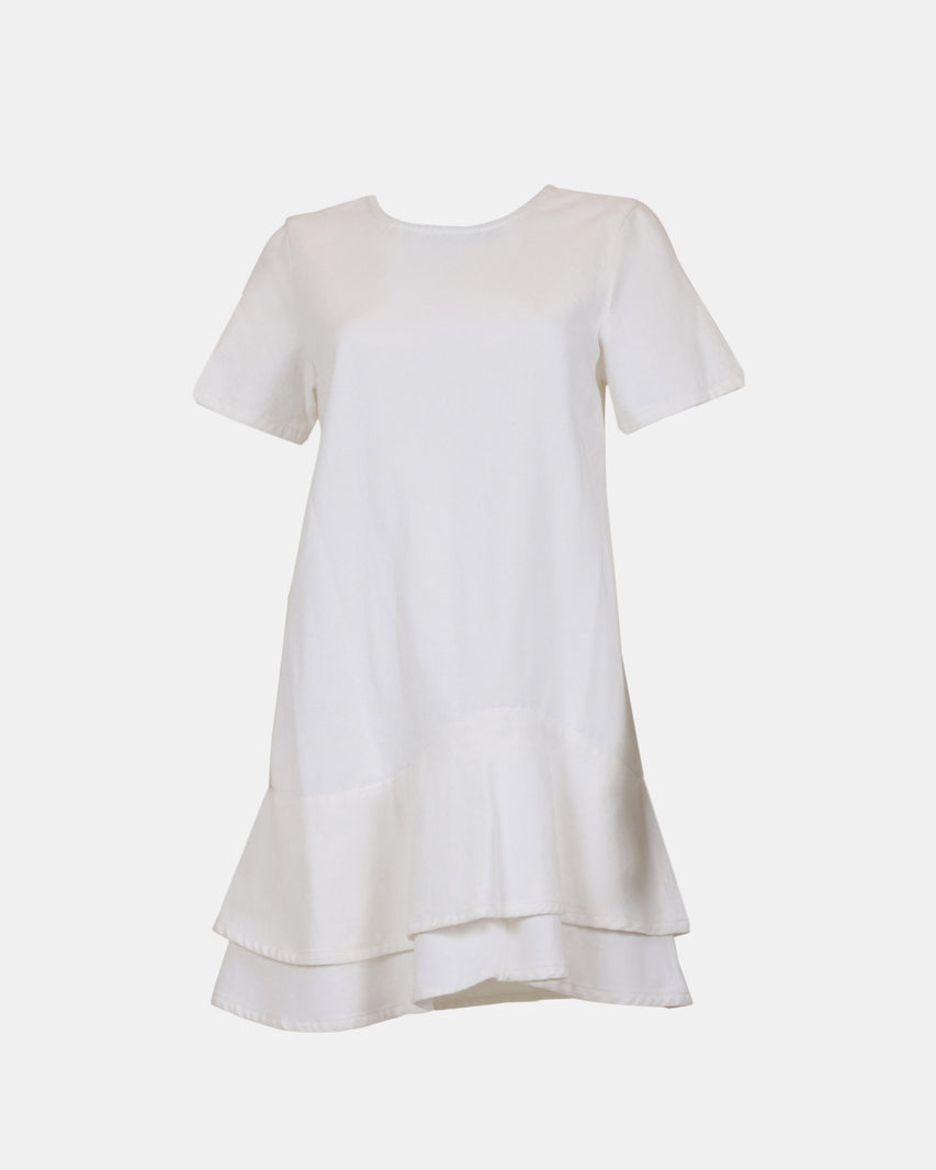 TINA DRESS WHITE - Clothing - Steve Madden Canada - view 7