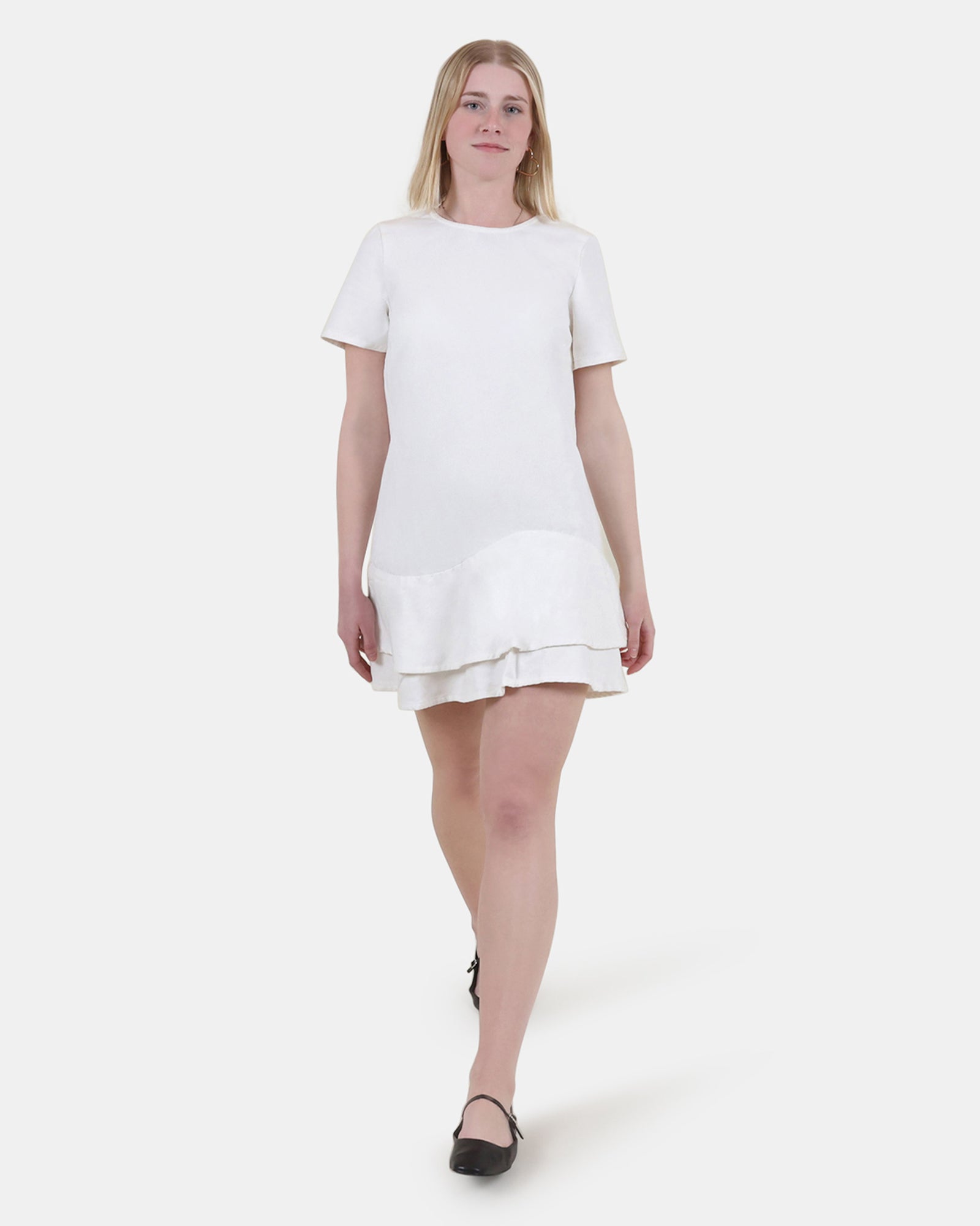 TINA DRESS WHITE - Clothing - Steve Madden Canada