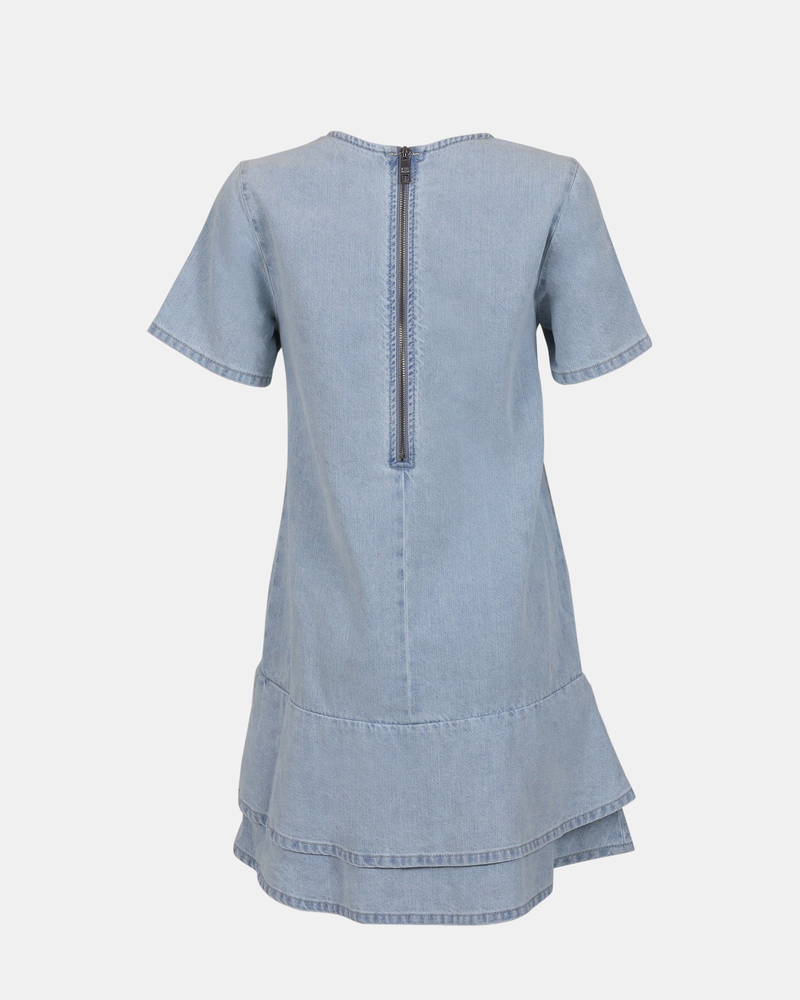 TINA DRESS LIGHT BLUE DENIM - Clothing - Steve Madden Canada - view 6