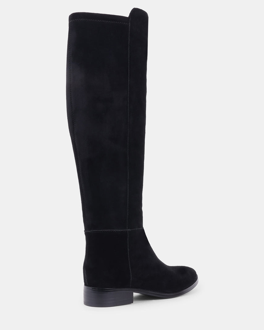 CHARLIES-W BLACK SUEDE - view 6