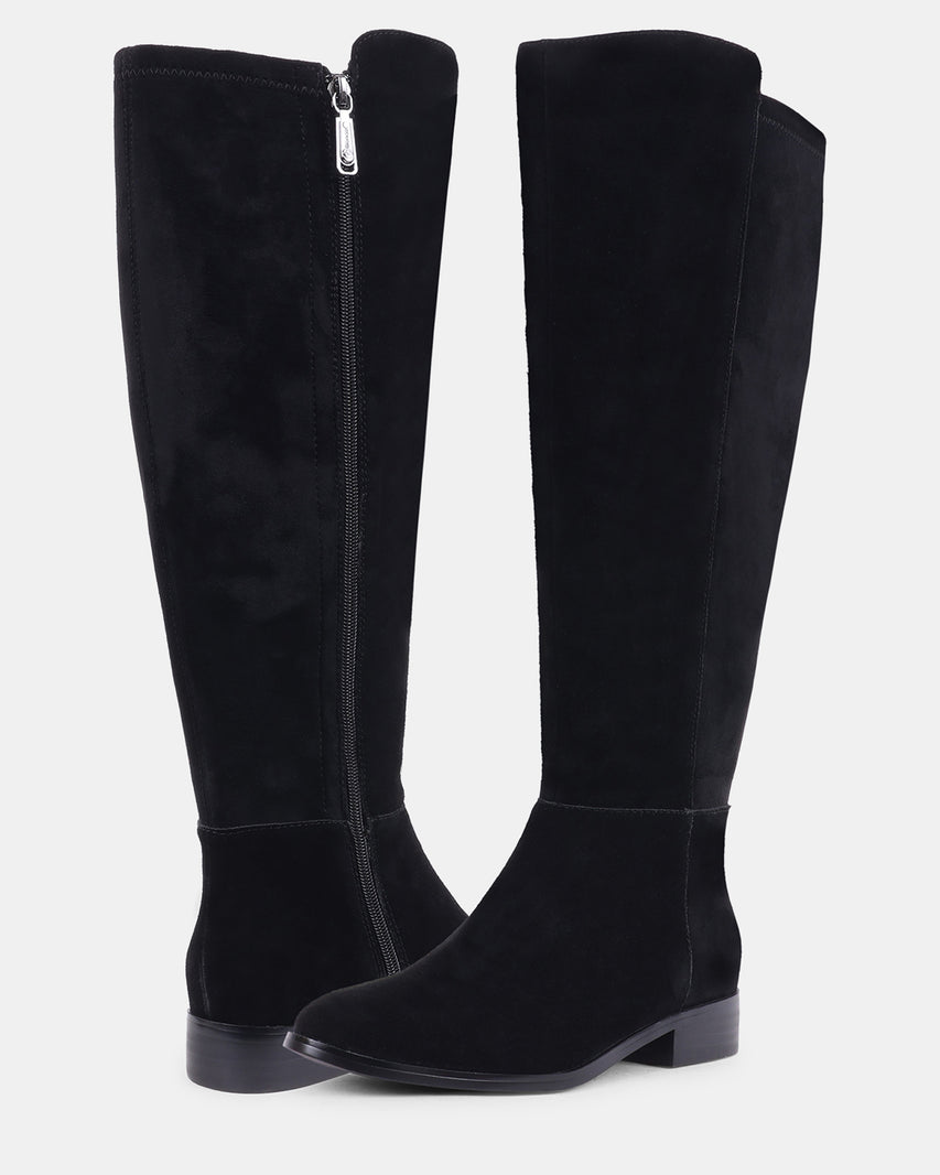 CHARLIES-W BLACK SUEDE - view 7