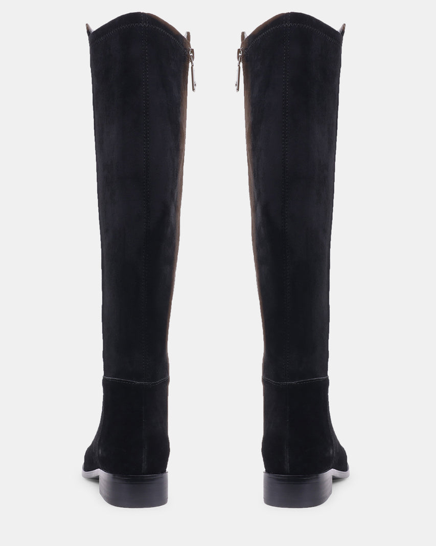 CHARLIES-W BLACK SUEDE - view 5