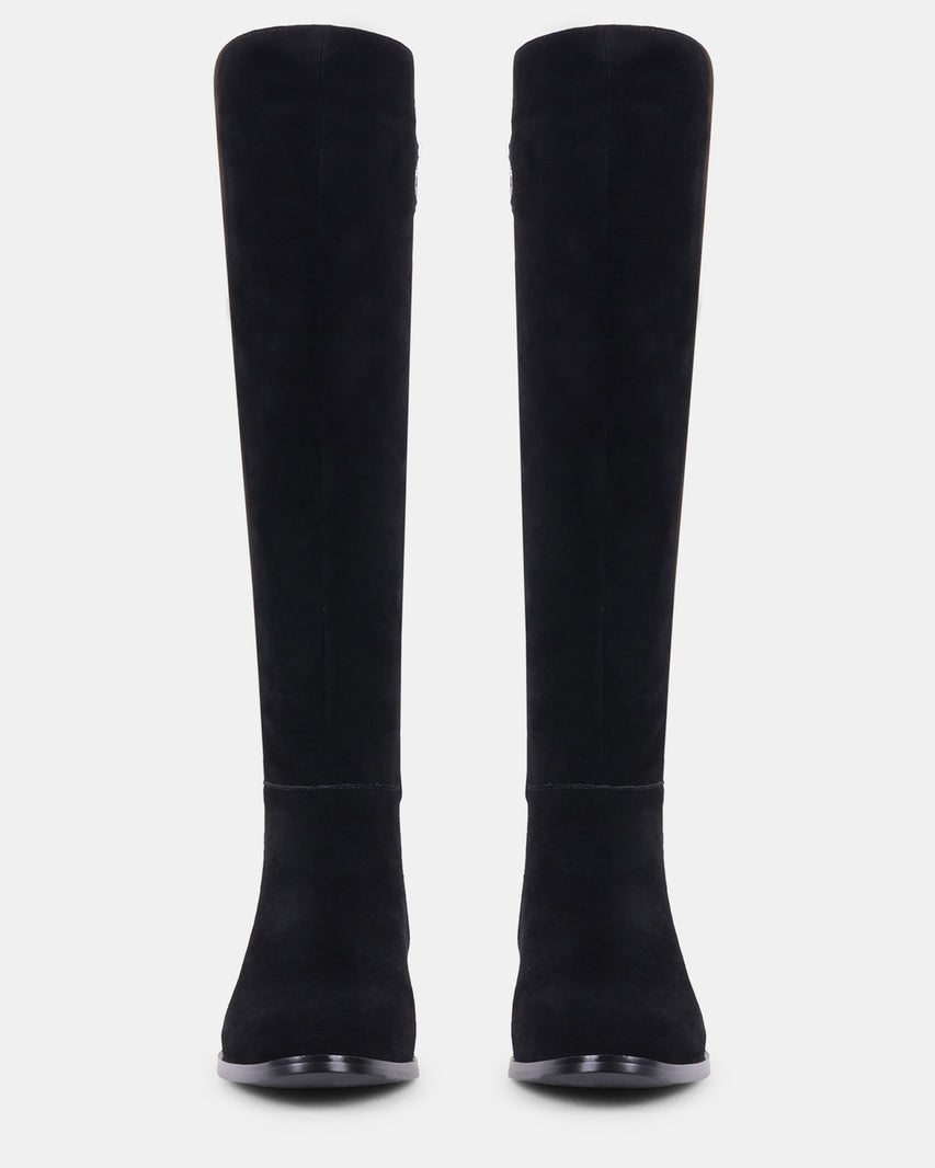CHARLIES-W BLACK SUEDE - view 3