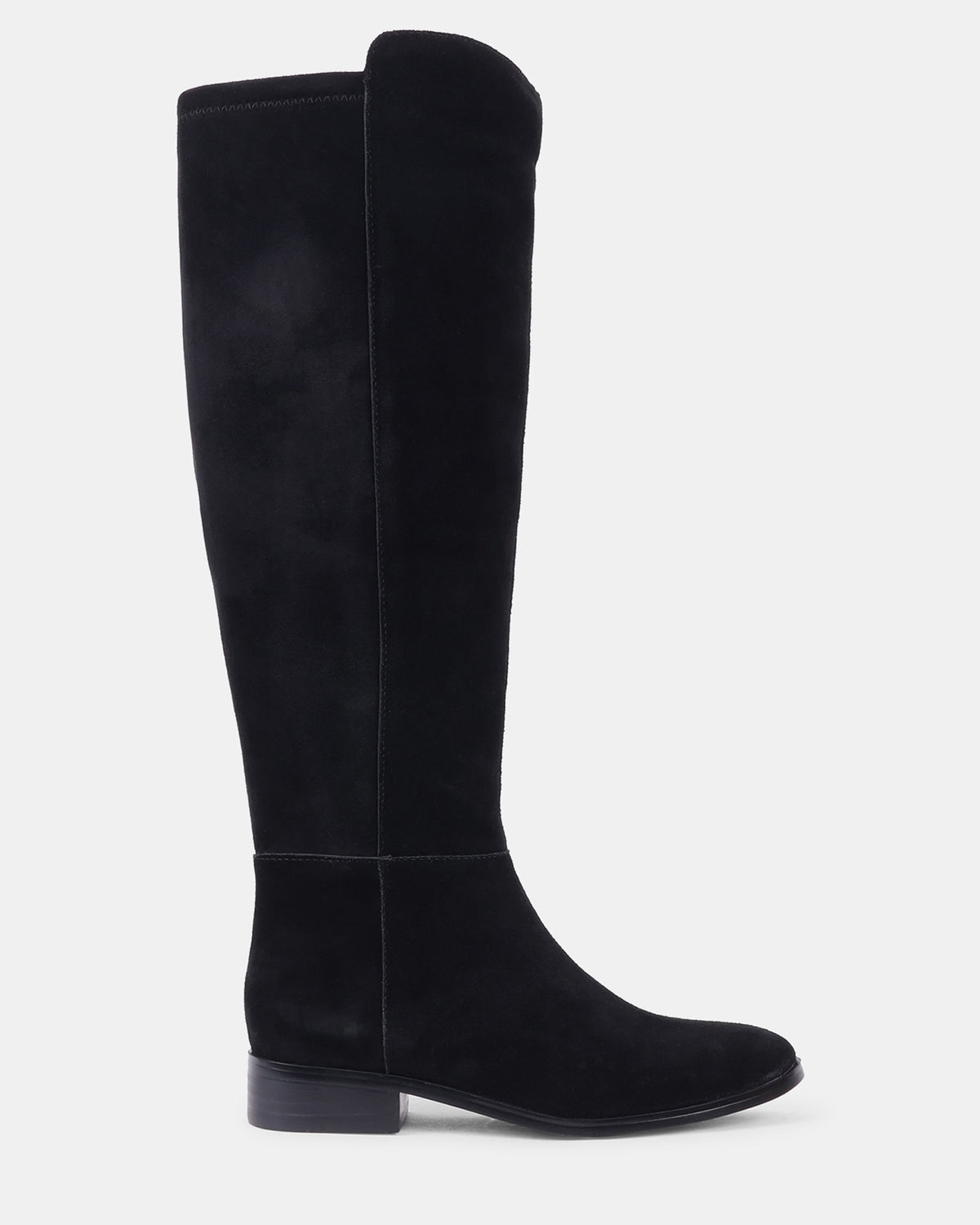 CHARLIES-W BLACK SUEDE