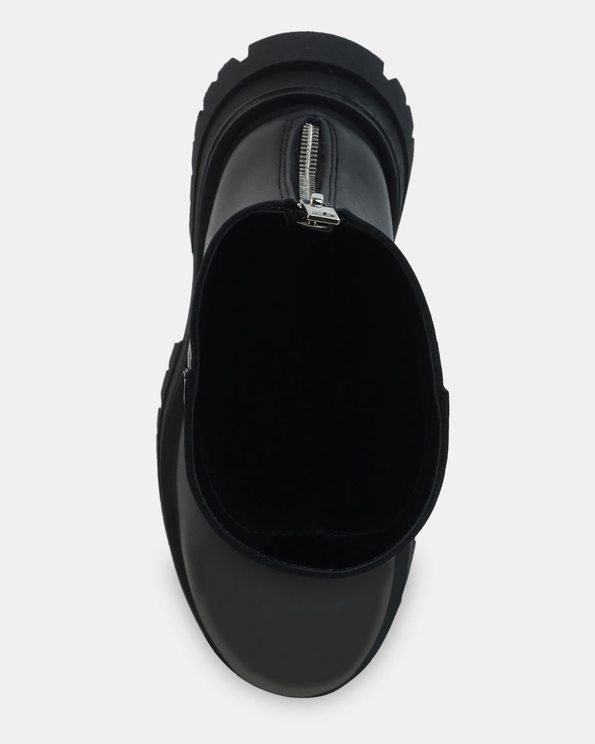 LAMI BLACK LEATHER - Women's Shoes - Steve Madden Canada - view 6