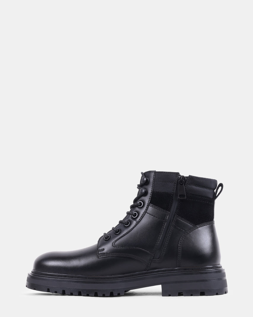 BELDONN BLACK LEATHER - view 4