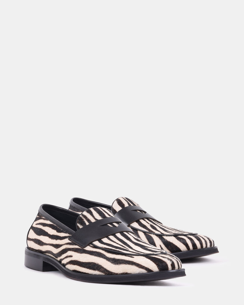 COSTELLO ZEBRA CALF LEATHER - view 2