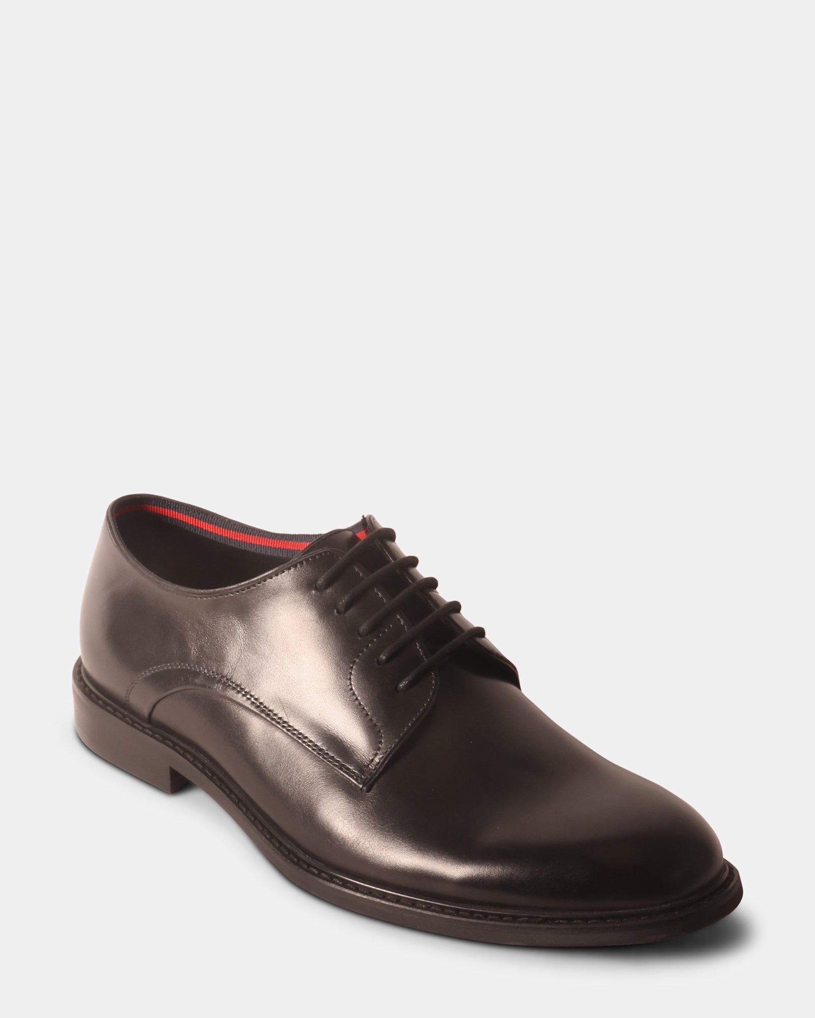 ESTEVIO BLACK LEATHER - Men's Shoes - Steve Madden Canada - view 2