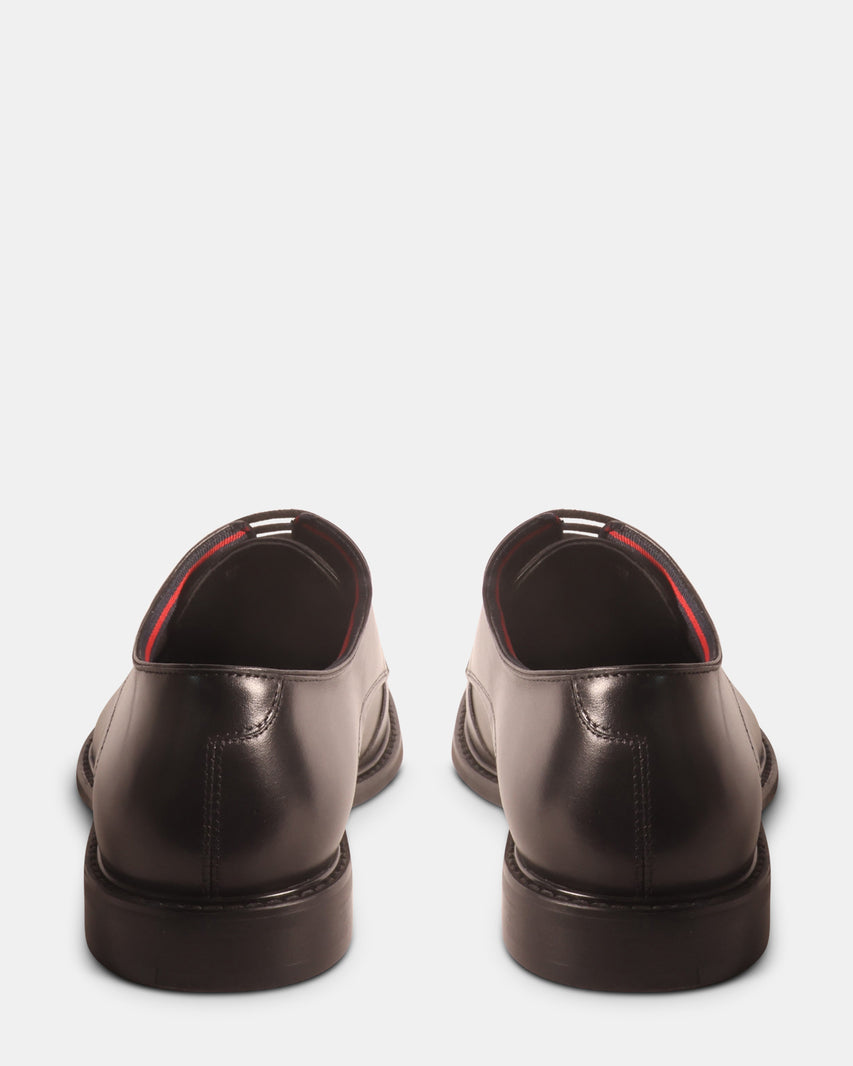 ESTEVIO BLACK LEATHER - Men's Shoes - Steve Madden Canada - view 5
