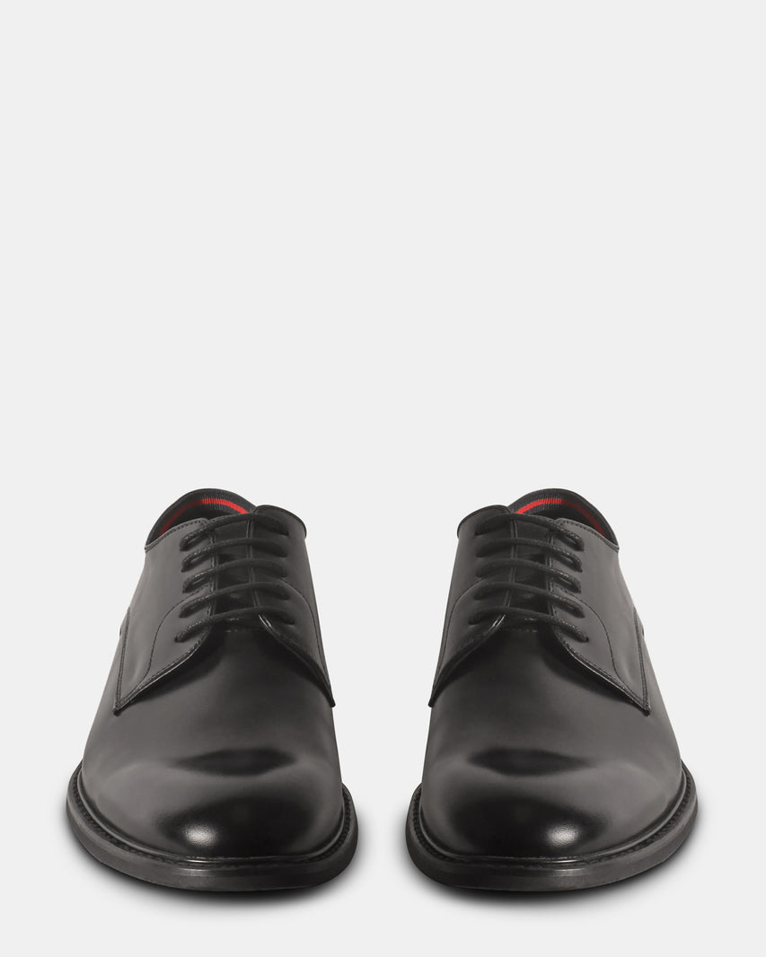 ESTEVIO BLACK LEATHER - Men's Shoes - Steve Madden Canada - view 3
