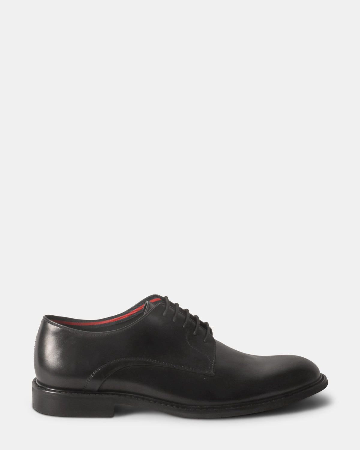 ESTEVIO BLACK LEATHER - Men's Shoes - Steve Madden Canada