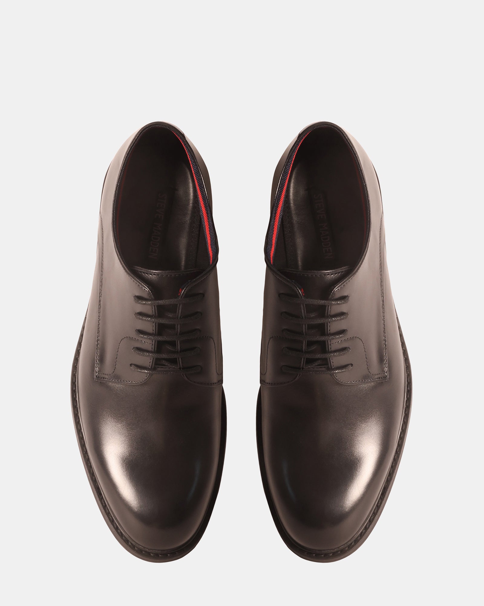 ESTEVIO BLACK LEATHER - Men's Shoes - Steve Madden Canada - view 4