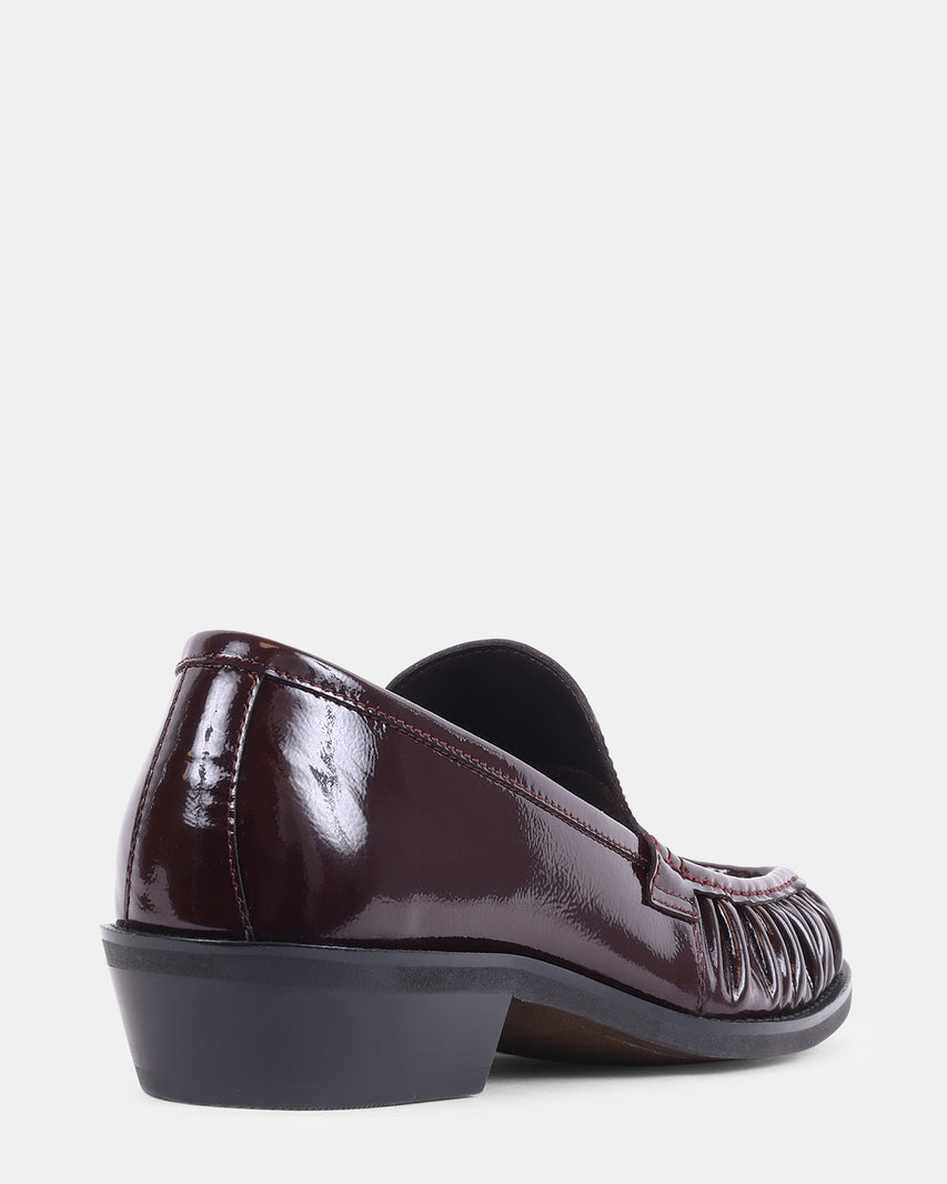 GORDO BURGUNDY PATENT LEATHER - view 6