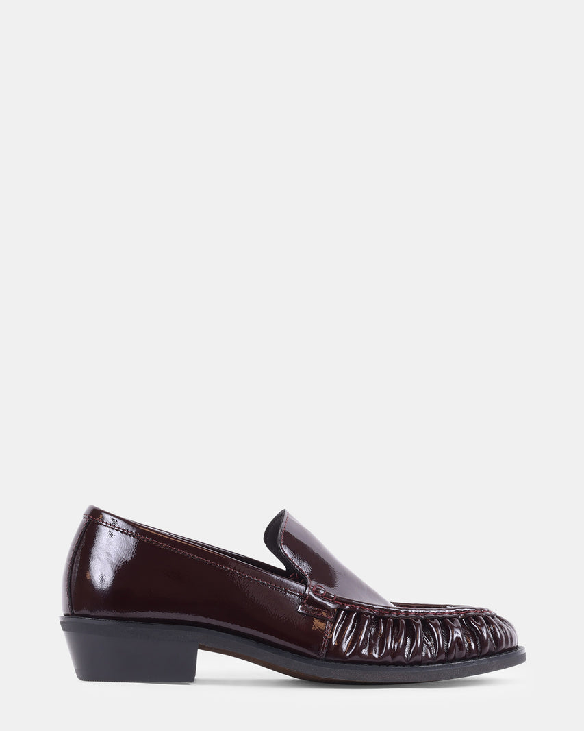 GORDO BURGUNDY PATENT LEATHER