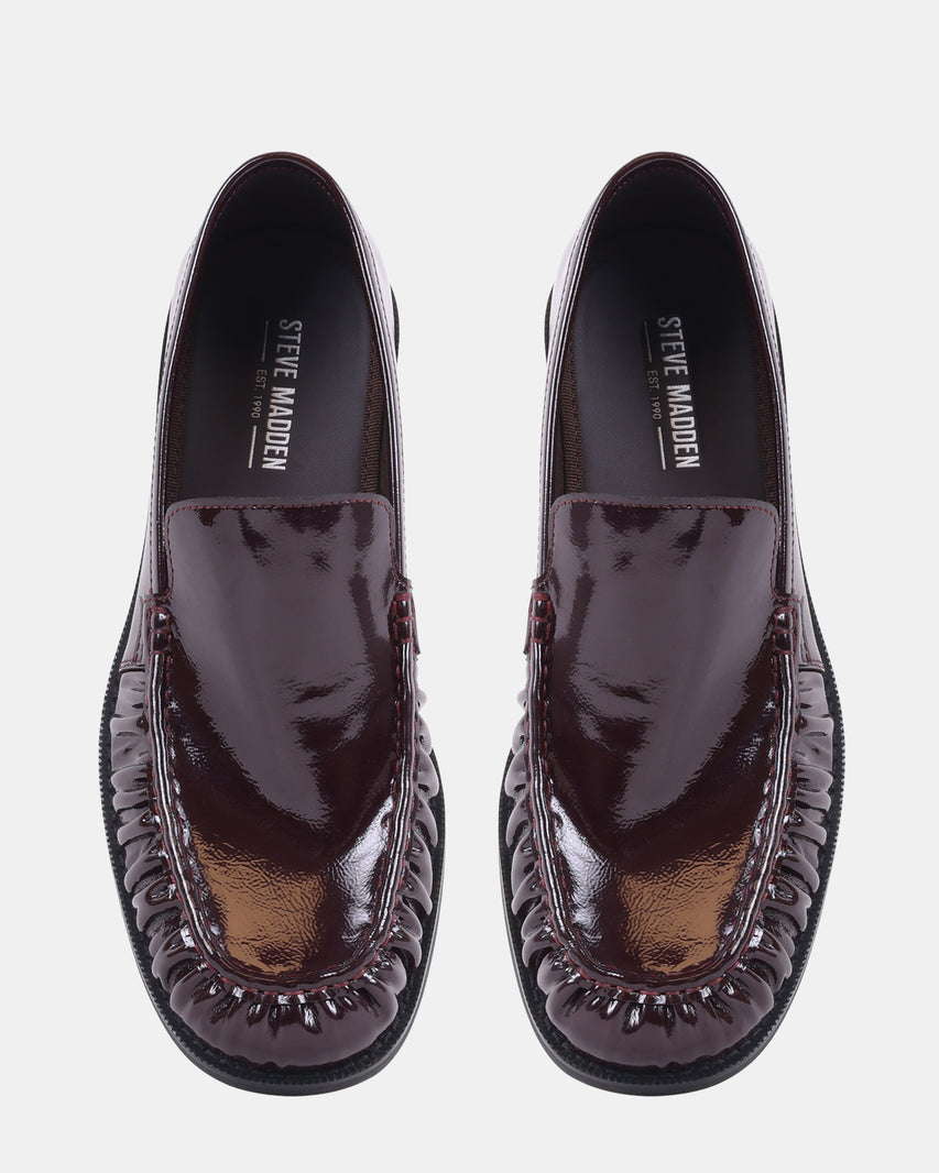 GORDO BURGUNDY PATENT LEATHER - view 4