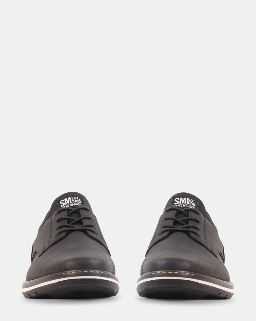 GUNTHER BLACK - Men's Shoes - Steve Madden Canada - view 3