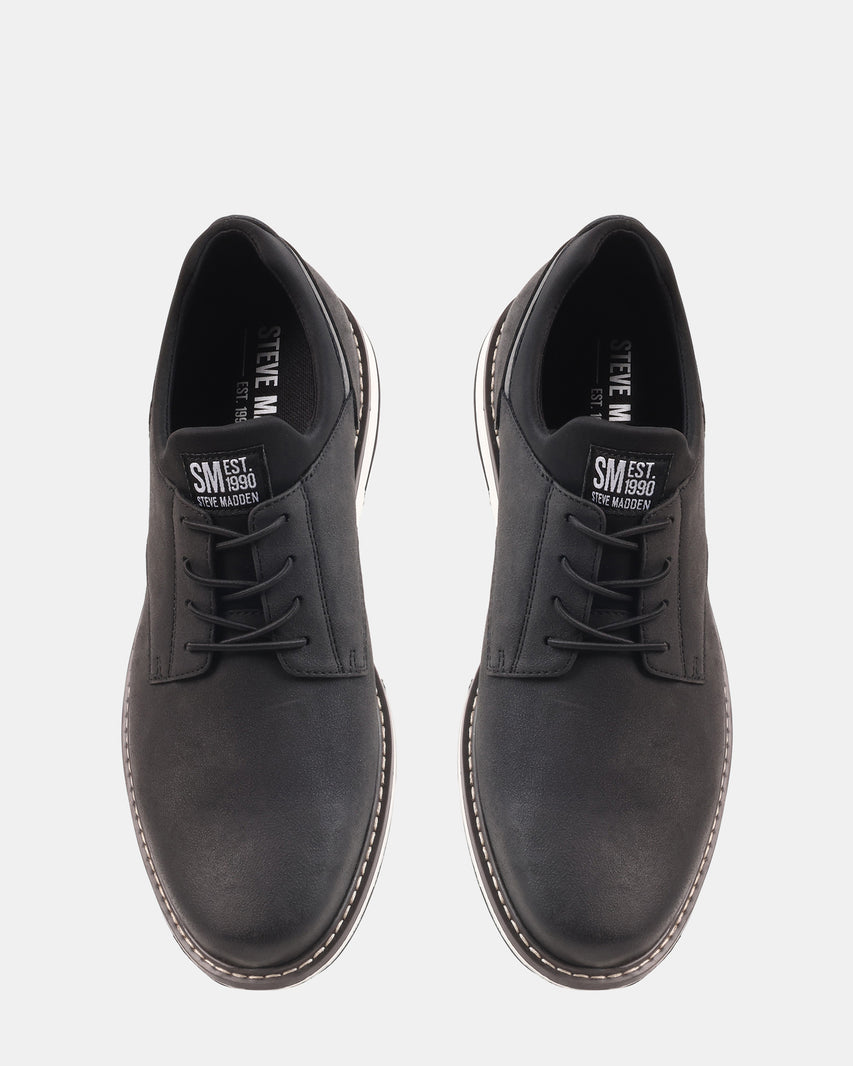 GUNTHER BLACK - Men's Shoes - Steve Madden Canada - view 4