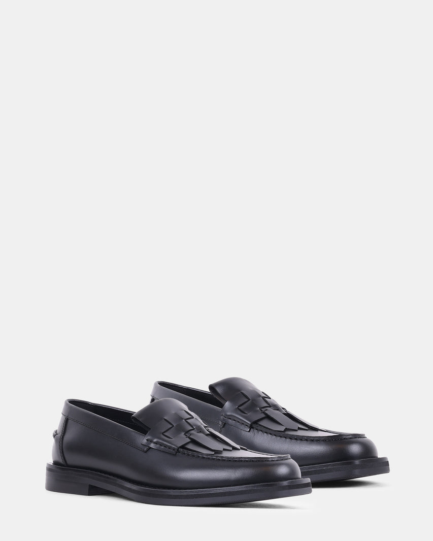 PRESTON BLACK LEATHER - view 2