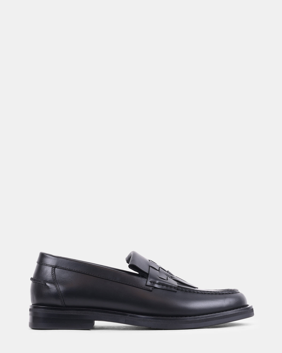 PRESTON BLACK LEATHER