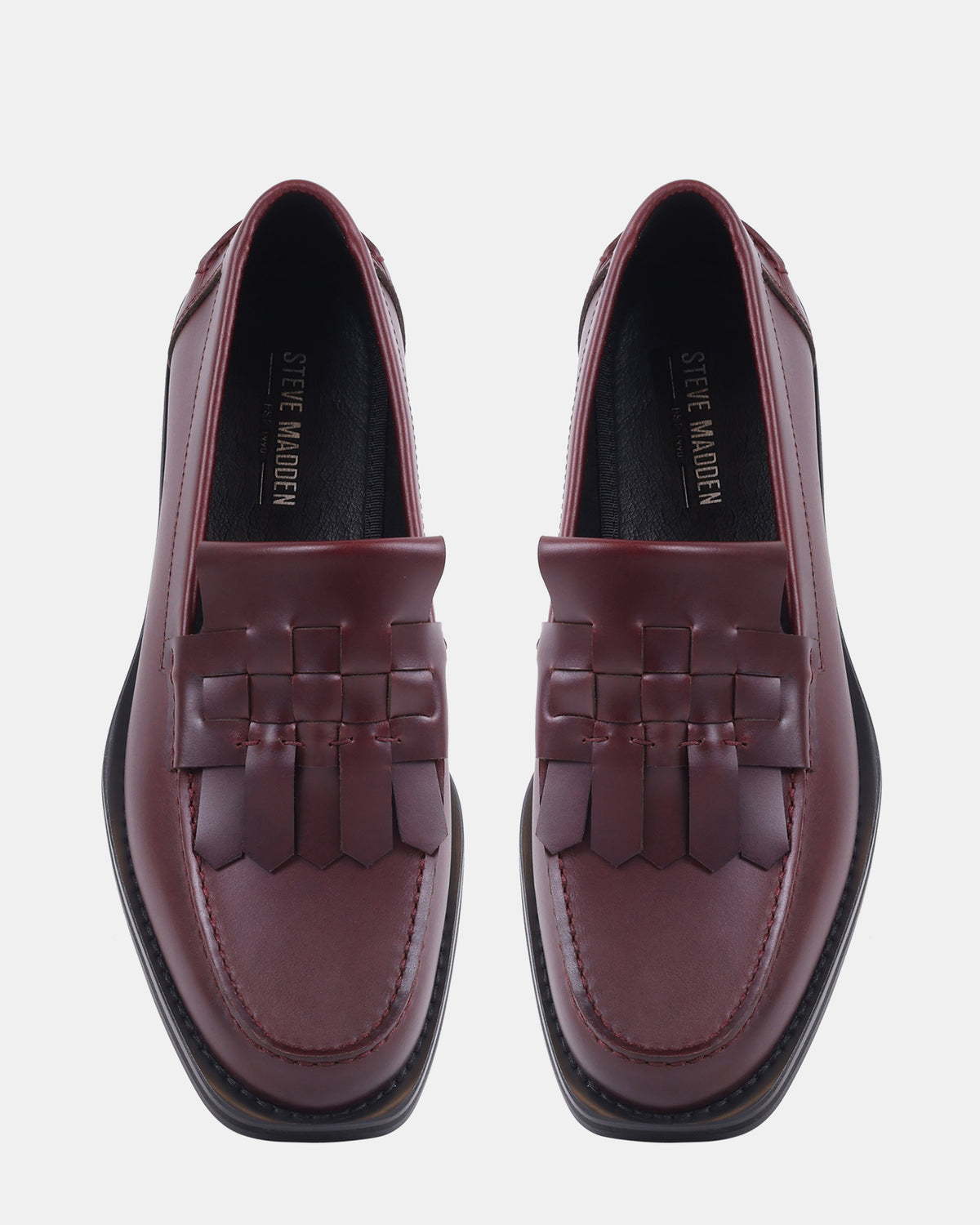 PRESTON BURGUNDY LEATHER - view 4