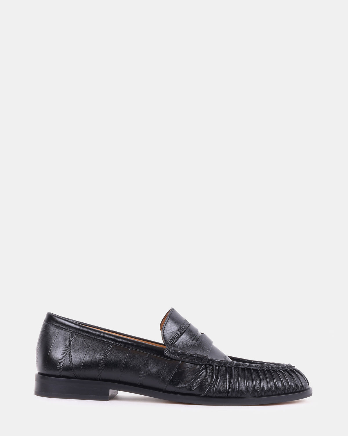 QUINCEY BLACK EEL LEATHER