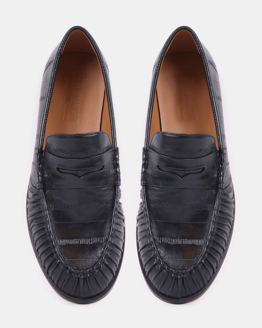 QUINCEY BLACK EEL LEATHER - view 4