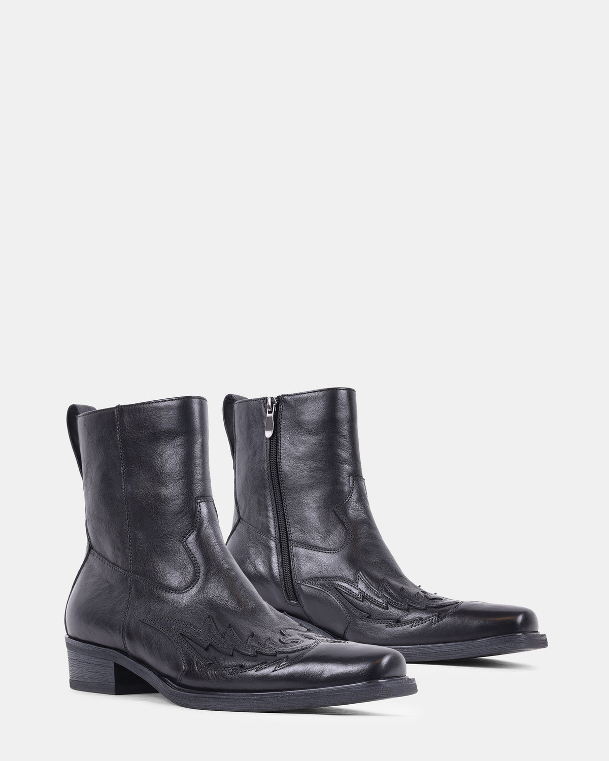 SANTANAA BLACK LEATHER - view 2