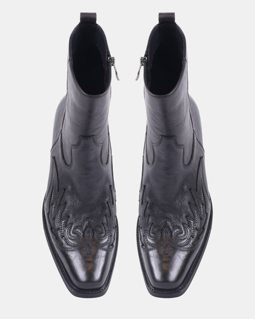 SANTANAA BLACK LEATHER - view 6