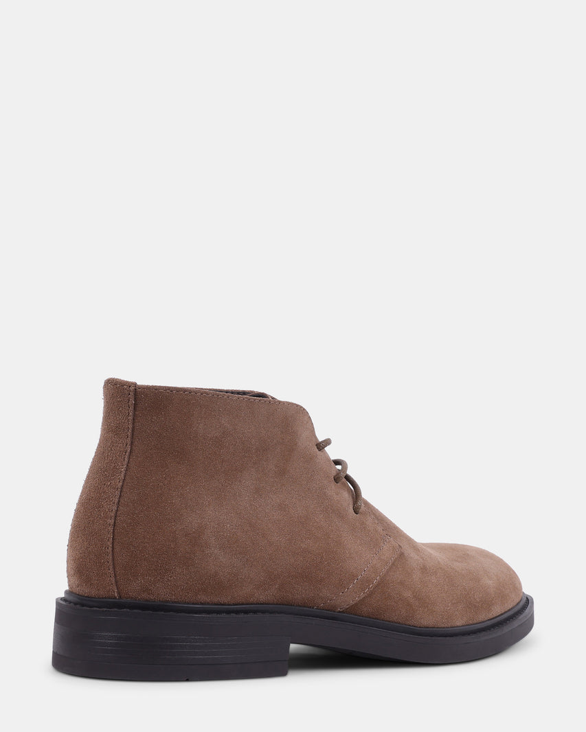 TOFFER TAUPE SUEDE - Men's Shoes - Steve Madden Canada - view 6