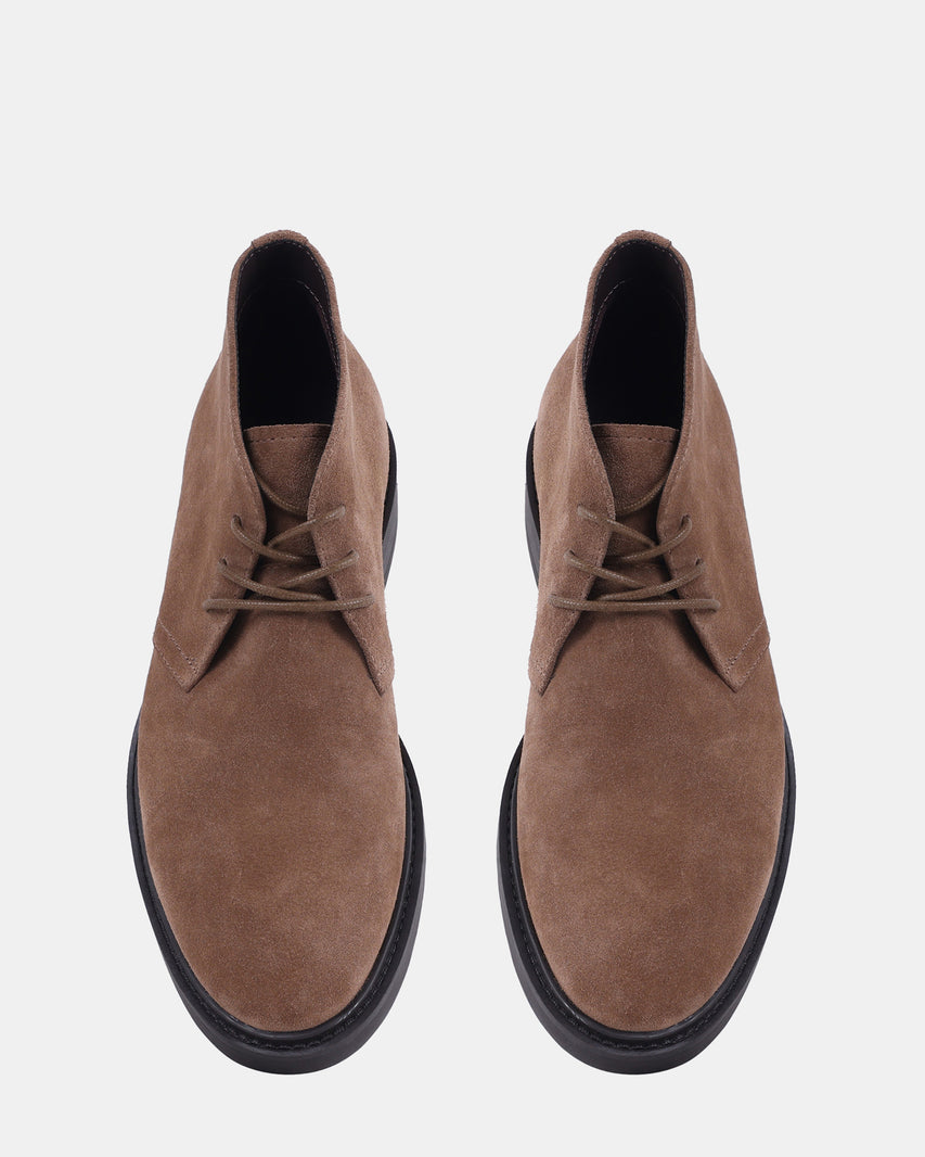 TOFFER TAUPE SUEDE - Men's Shoes - Steve Madden Canada - view 4