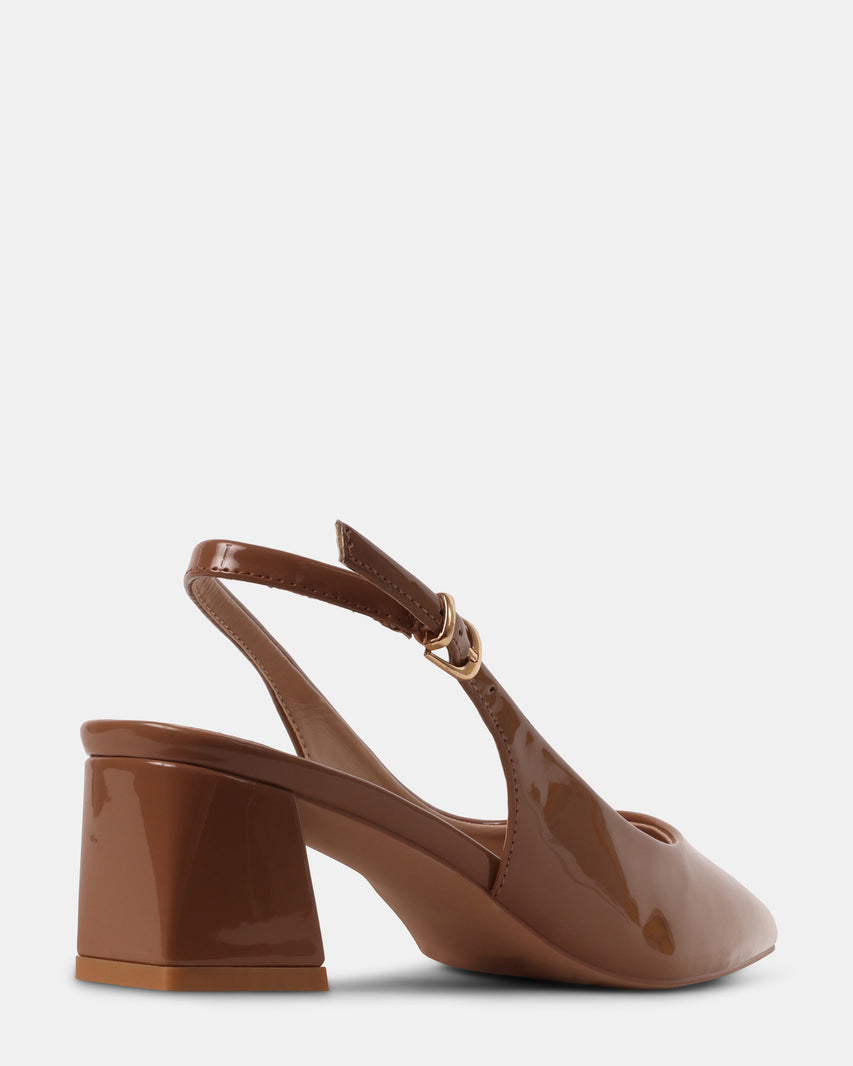 DIFFUSE TAUPE PATENT - Women's Shoes - Steve Madden Canada - view 6
