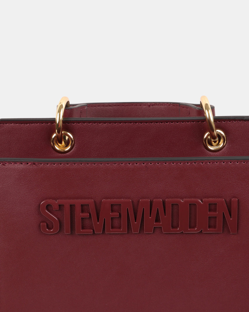 BEVELYNN BURGUNDY - Handbags - Steve Madden Canada