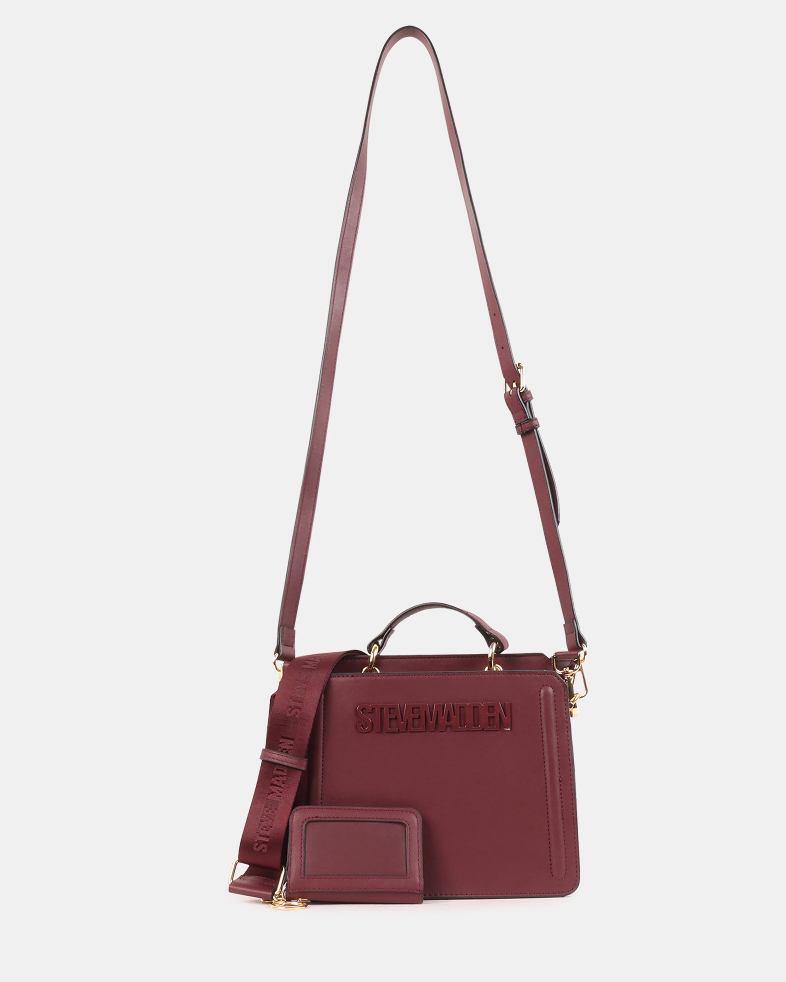 BEVELYNN BURGUNDY - Handbags - Steve Madden Canada