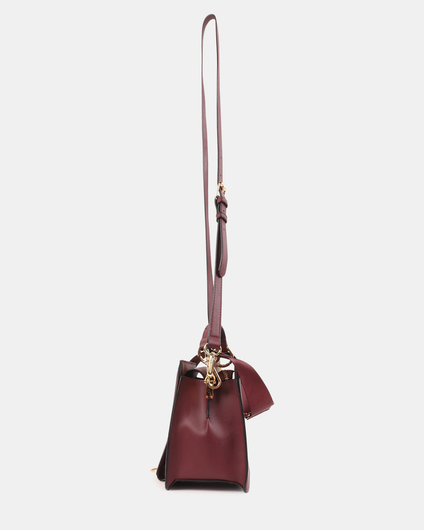 BEVELYNN BURGUNDY - Handbags - Steve Madden Canada