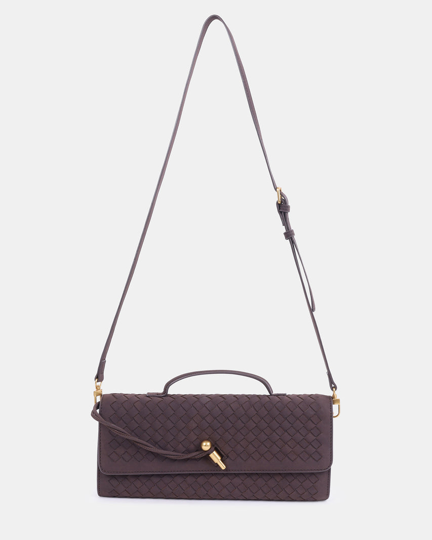 BKAIA BROWN FABRIC - Handbags - Steve Madden Canada
