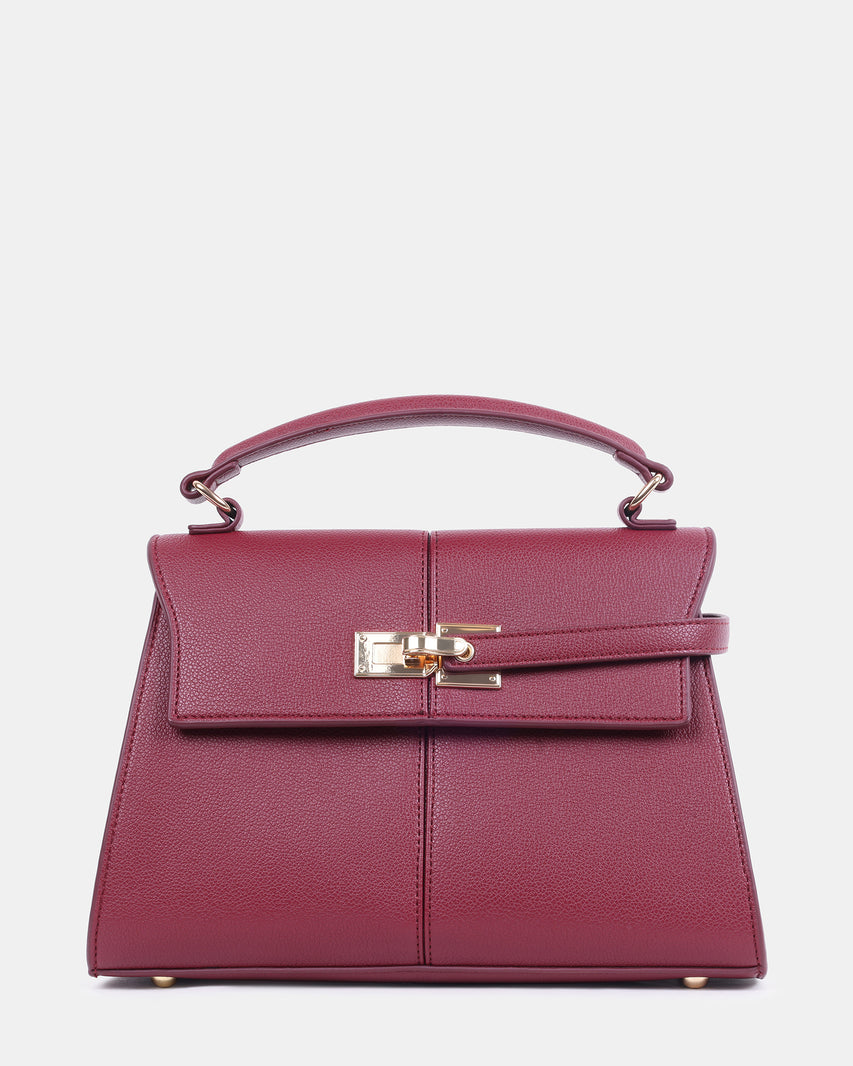 BLUNA BURGUNDY - Handbags - Steve Madden Canada