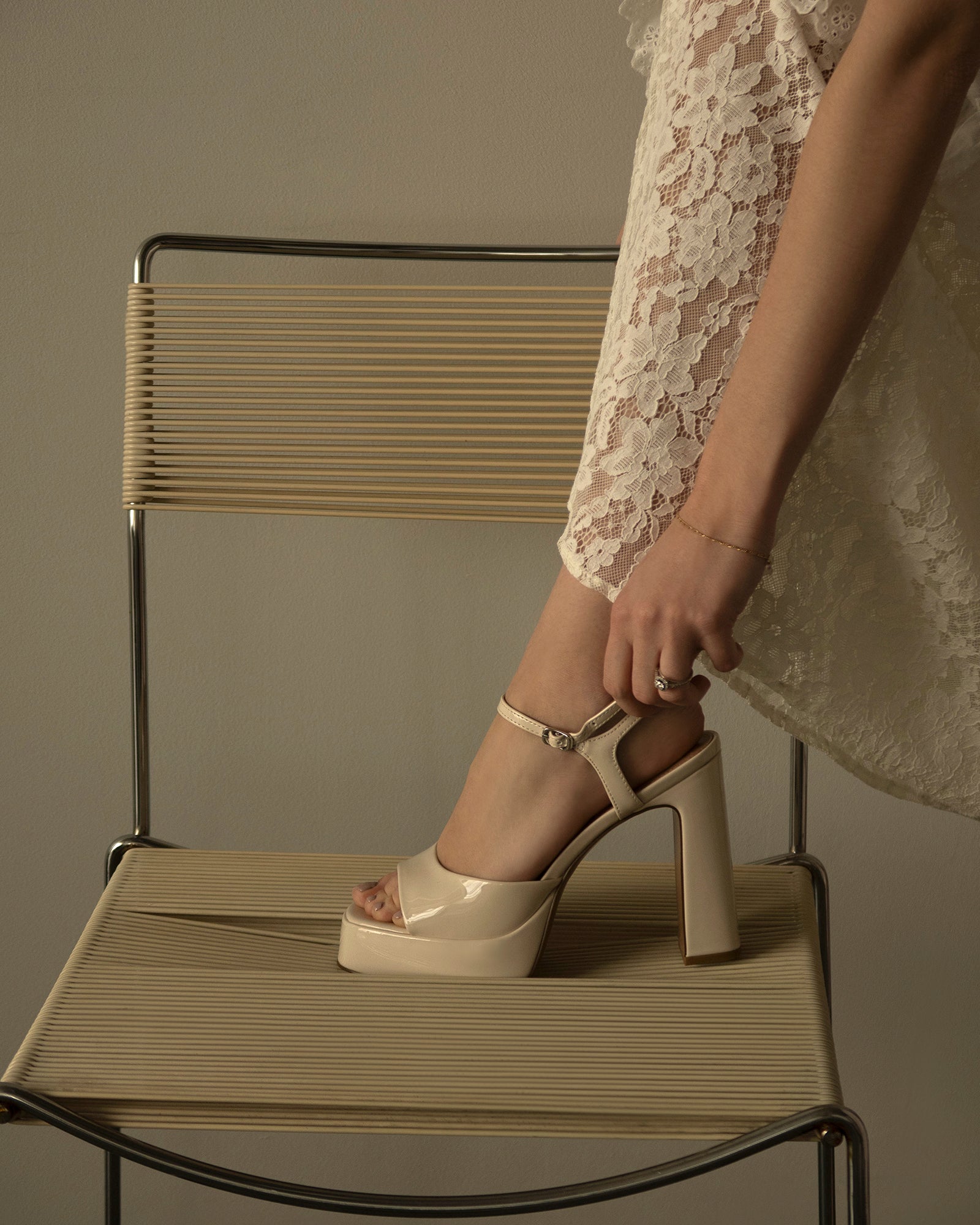 LIANDRA NATURAL PATENT - Women's Shoes - Steve Madden Canada - view 9