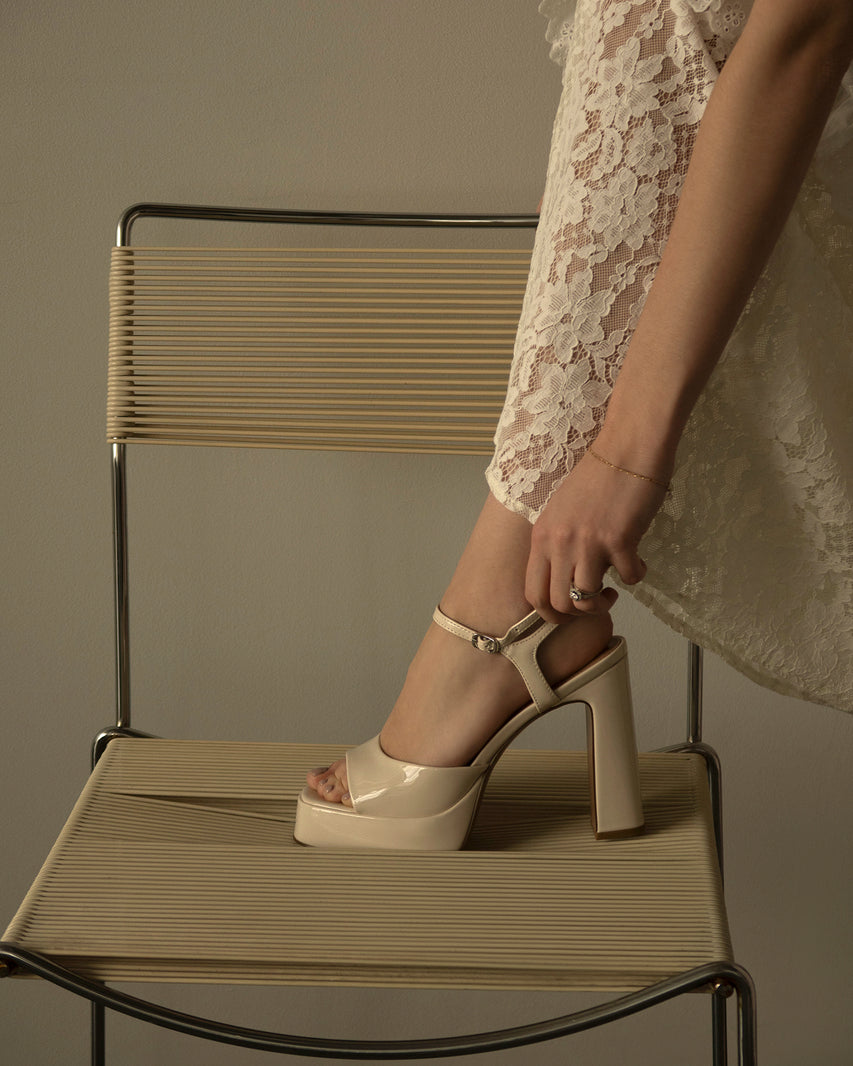LIANDRA NATURAL PATENT - Women's Shoes - Steve Madden Canada - view 9