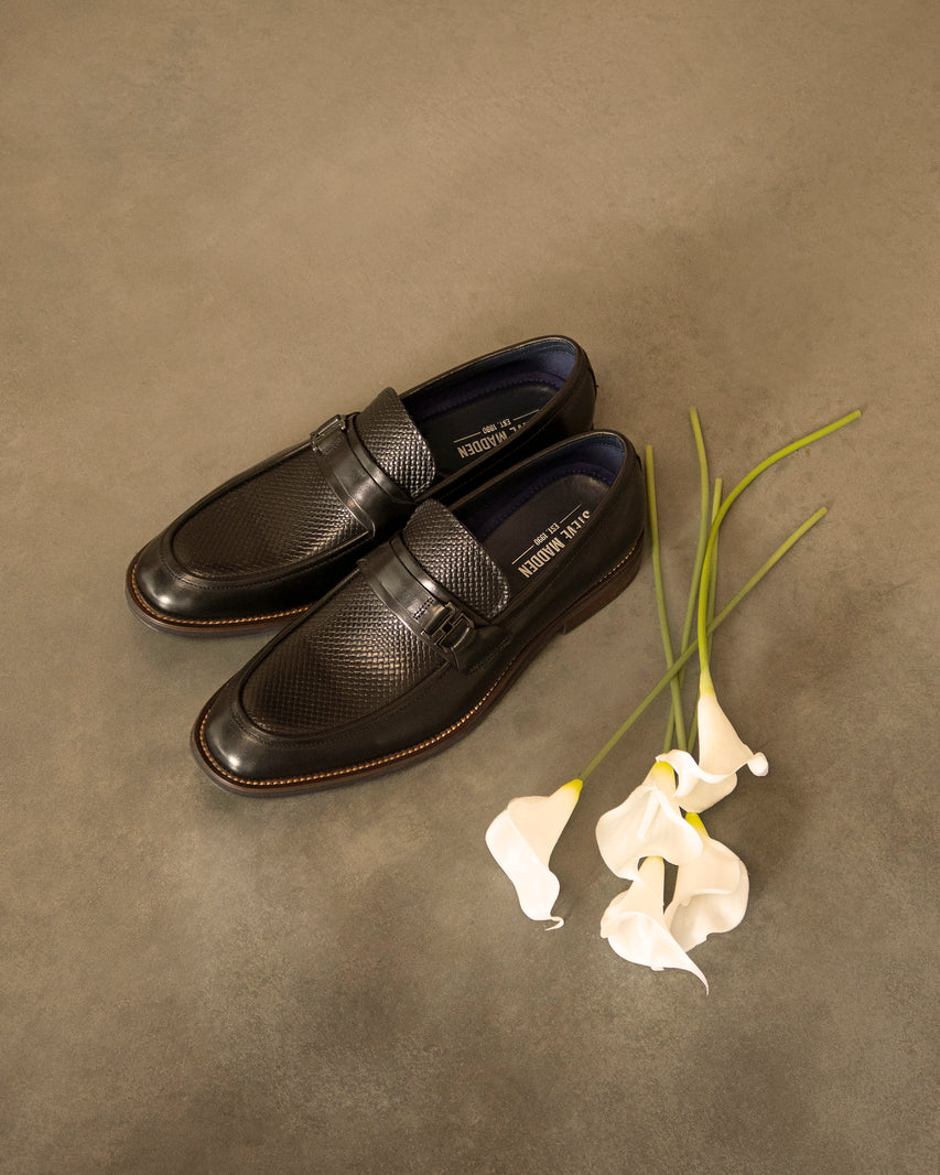 AMBOY BLACK LEATHER - Men's Shoes - Steve Madden Canada - view 2