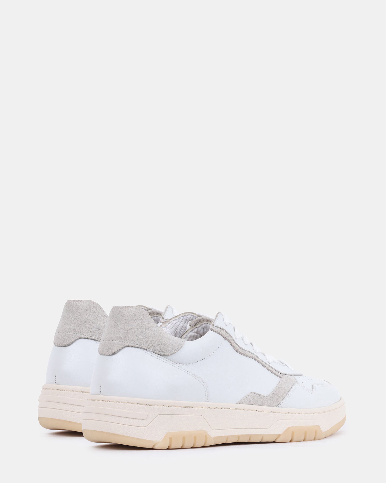 SATRIANI WHITE LEATHER - Men's Shoes - Steve Madden Canada - view 6