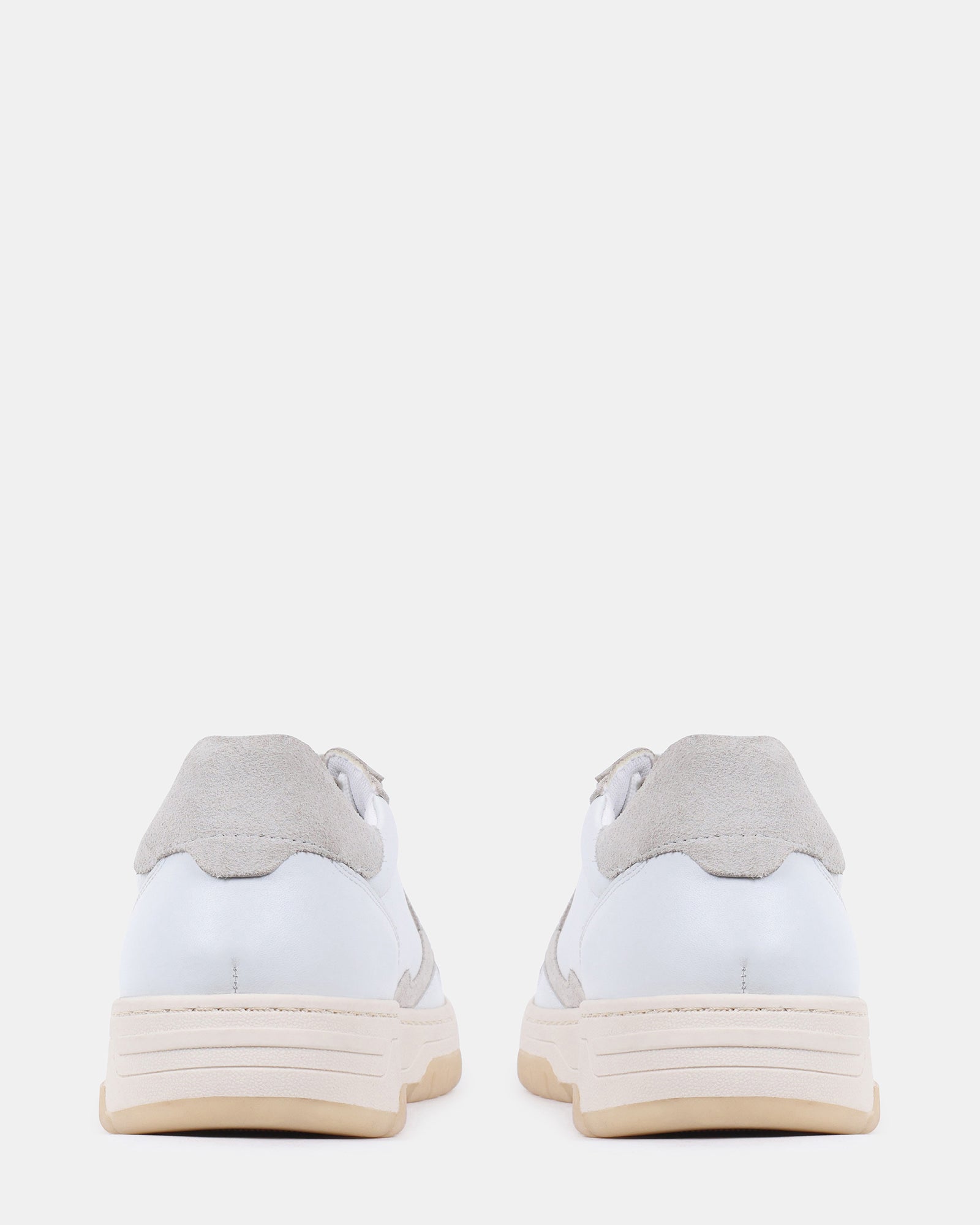 SATRIANI WHITE LEATHER - Men's Shoes - Steve Madden Canada - view 5